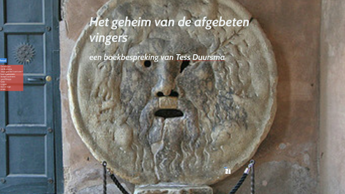 Het geheim van de afgebeten vingers by luite ritsger on Prezi