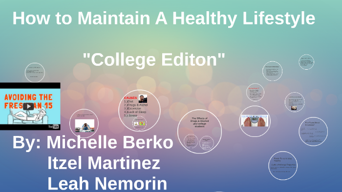 How to Maintain A Healthy Lifestyle by Michelle Berko on Prezi