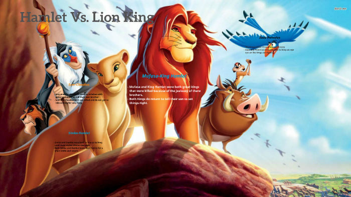 Hamlet Vs. Lion King by james wunderlich on Prezi