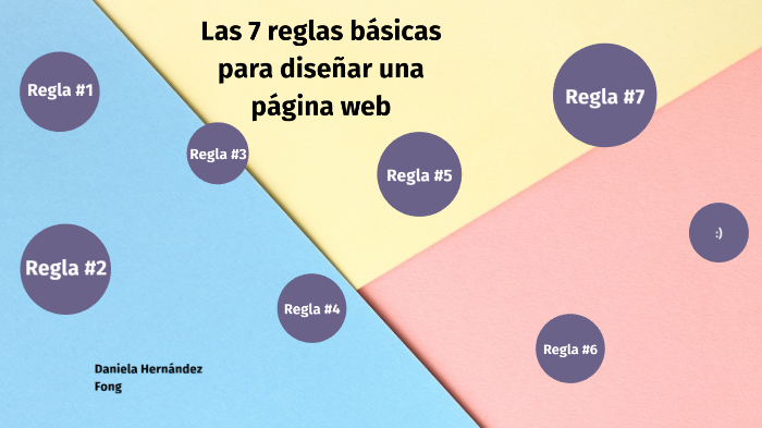 Las 7 Reglas Básicas Para Diseñar Tu Página Web By Daniela Hernández On Prezi 4224