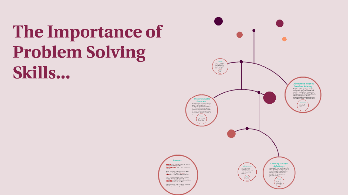 The Importance of Problem Solving Skills... by Carmen Oaks on Prezi