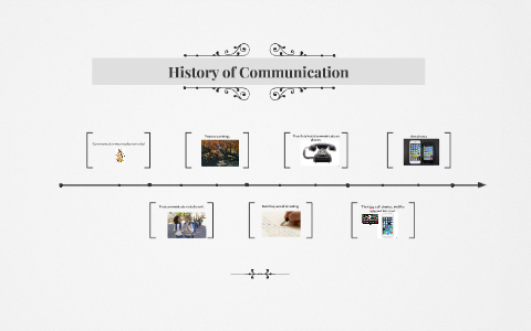History of Communication by Hannah Grow on Prezi