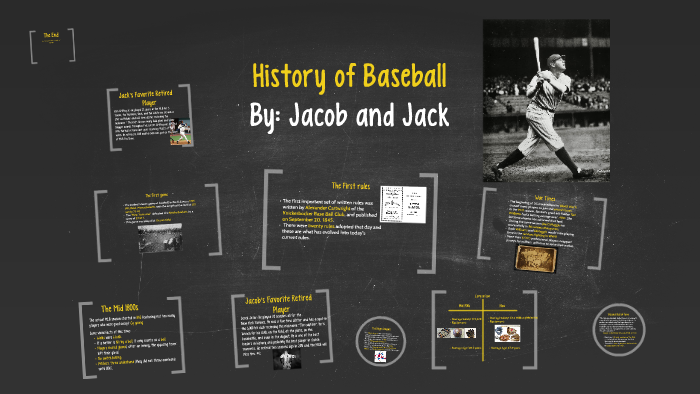 history of baseball thesis