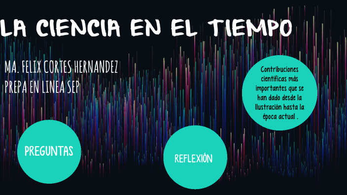 LA CIENCIA EN EL TIEMPO by Maria Felix Cortes Hernández on Prezi