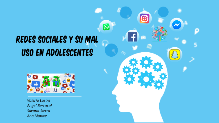 Las redes sociales y su mal uso en adolescentes by Valeria Lastre on Prezi