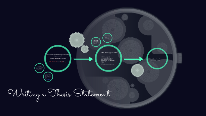 Writing a Thesis Statement by Marleny Sanchez on Prezi