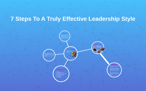 7 Steps To A Truly Effective Leadership Style by Hunter Racine on Prezi