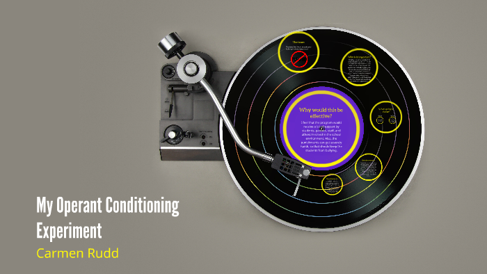 operant conditioning experiment prezi