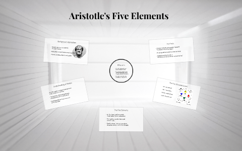 Aristotle S Five Elements By Elise Nobles On Prezi Next