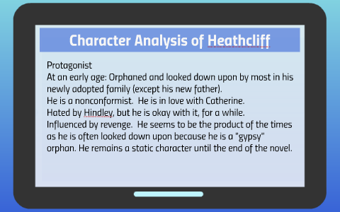 Heathcliff Character Analysis in Wuthering Heights | LitCharts