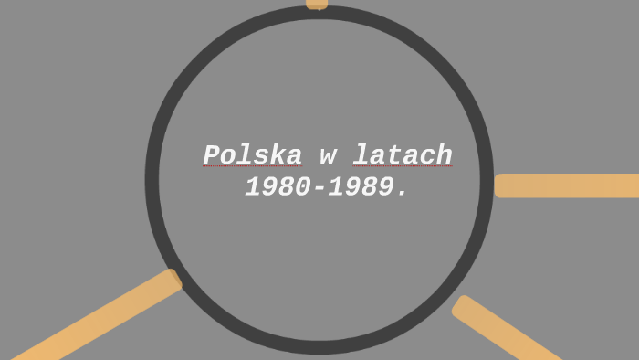 Polska W Latach 1980-1989. By DAwid Pokwapisz On Prezi