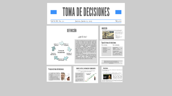 TOMA DE DECISIONES by ERIC BENITEZ on Prezi