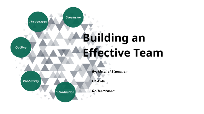 Building an Effective Team by Mitchel Stammen on Prezi