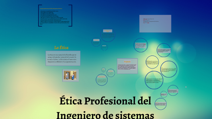 Etica Profesional del Ingeniero de sistemas by Elkin Vargas Cuadrado on