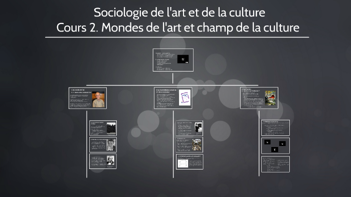 Sociologie de l'art et de la culture by G L on Prezi
