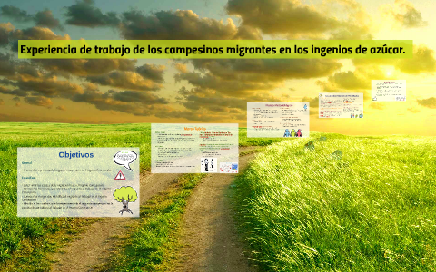 Experiencia de trabajo de los campesinos migrantes en los in by Adriana ...