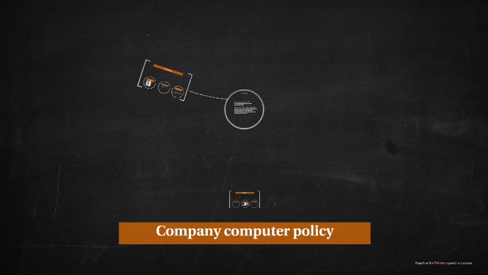 Company computer policy by deven budowski