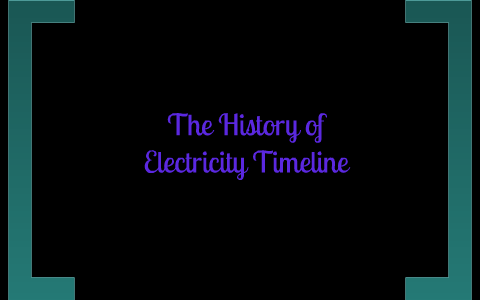 History Of Electricity Timeline By Cari Lindsey On Prezi