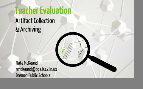 Teacher Evaluation - Artifact Collection & Archiving by Nate McKeand on ...