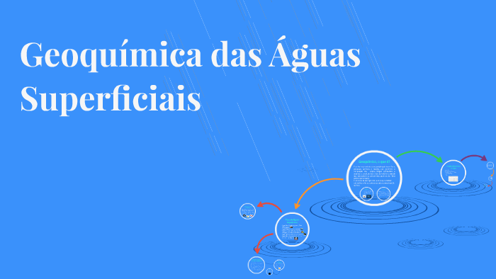 Geoquímica das Águas Superficiais by Lais Vieira on Prezi Next