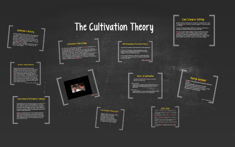 cultivation theory examples