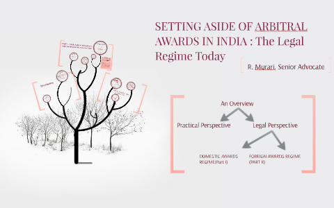 SETTING ASIDE OF ARBITRAL AWARDS IN INDIA by Harshini Jhothiraman on Prezi