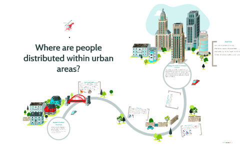 Where are people distributed within urban areas? by christian perez