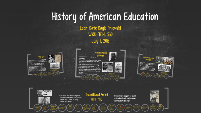 History of American Education by Leah Kate on Prezi