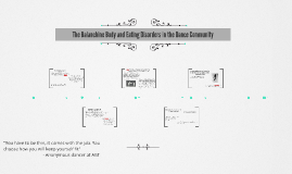The Balanchine Body And Eating Disorders In The Dance Commun By Jemima Wright