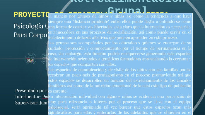 PROYECTO DE DESARROLLO DE PRACTICA by MARIA CAMILA GARCIA on Prezi