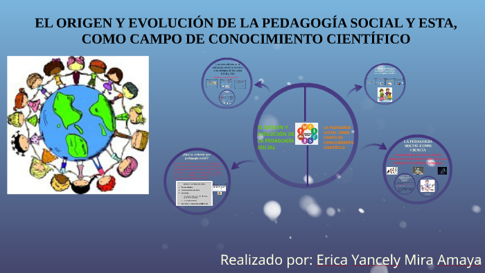 Origen y Evolución de la Pedagogía Social y La Pedagogía Soc by ERICA