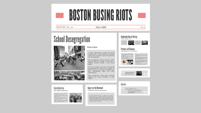 BOSTON BUSING RIOTS by Emma Masse on Prezi