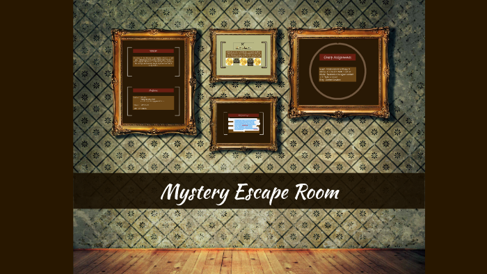 Mystery Escape Room By Bryan Davies On Prezi