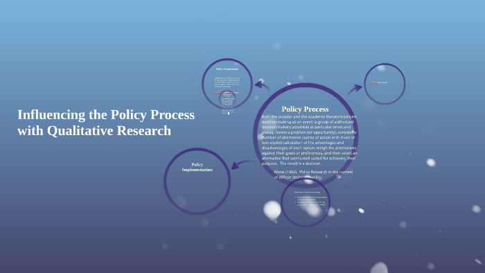 Influencing the Policy Process with Qualitative Research by Denise Lach ...