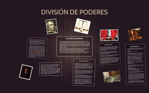 La separación de poderes o división de poderes (en latín tri by Luis ...