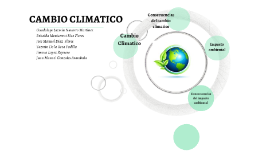 CAMBIO CLIMATICO by Grupo 4B on Prezi Next