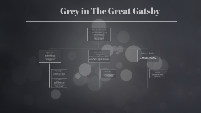 Grey in The Great Gatsby by Melissa Lobo on Prezi