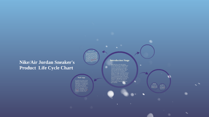 Nike/Air Jordan Sneaker's Product Life Cycle Chart by Natasha Clements ...