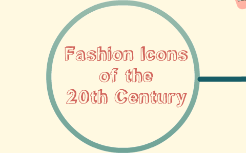 Fashion Icons of the 20th century by Becki Stafford on Prezi