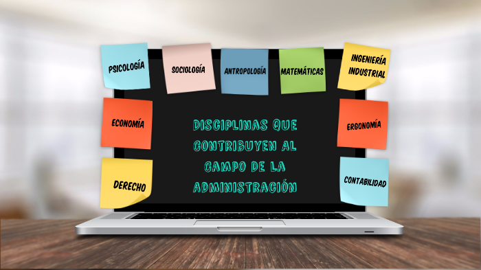 Disciplinas Que Contribuyen Al Campo De La Administración by arely
