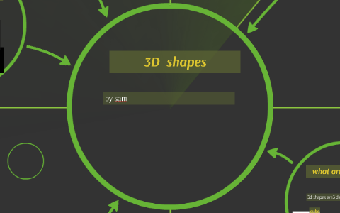 3D shapes by samuel lee on Prezi