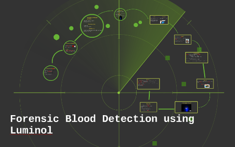 luminol blood experiment