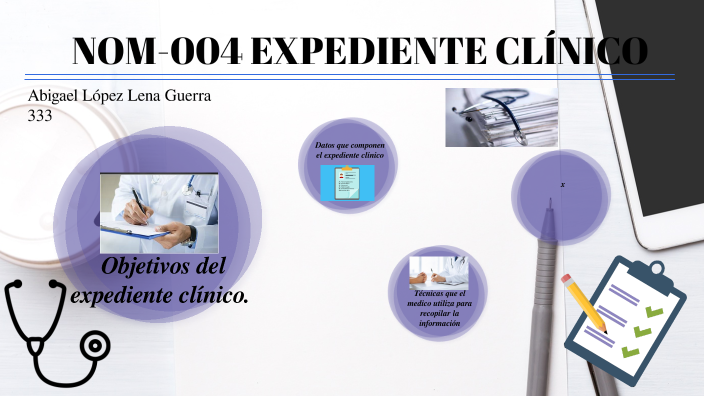NOM-004 EXPEDIENTE CLÍNICO by Abigael López on Prezi