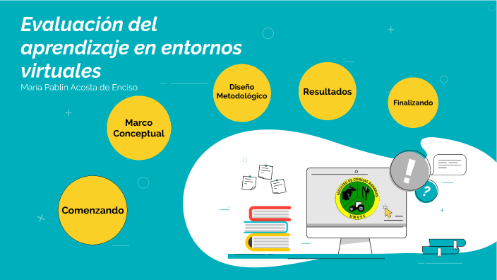 Evaluación del aprendizaje en entornos virtuales by Guido Ramón Enciso ...