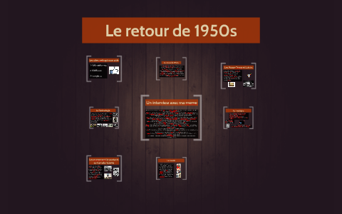 Le retour de 1950s by Corey Levesque on Prezi