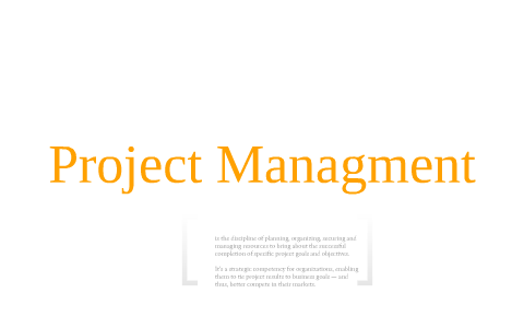 Project Management Basics by Mahmoud Hamouda on Prezi