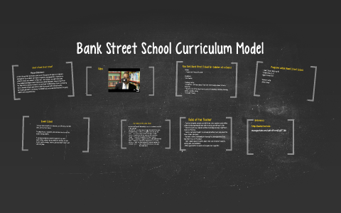 Bank Street School Curriculum Model by Katie Gardner on Prezi