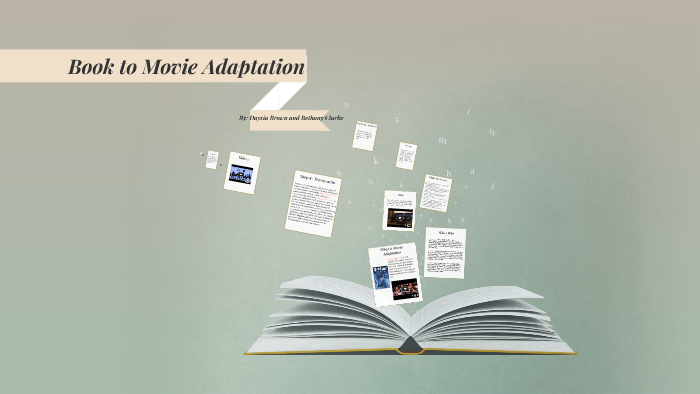 book to movie adaptation research paper