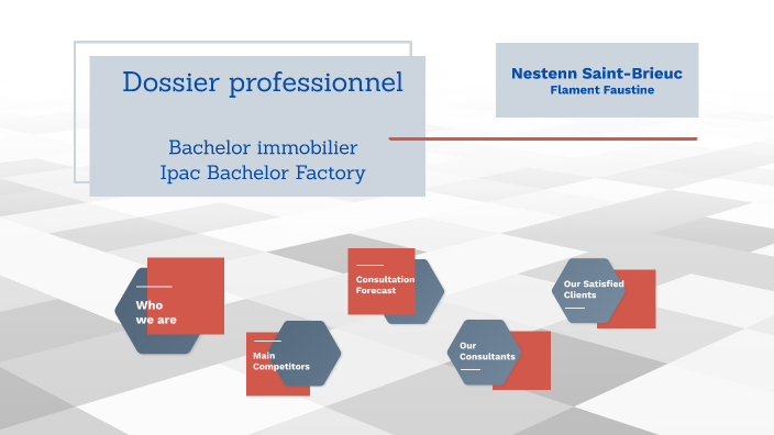 Diaporama Dossier Professionnel Ipac Bachelor Facory by faustine