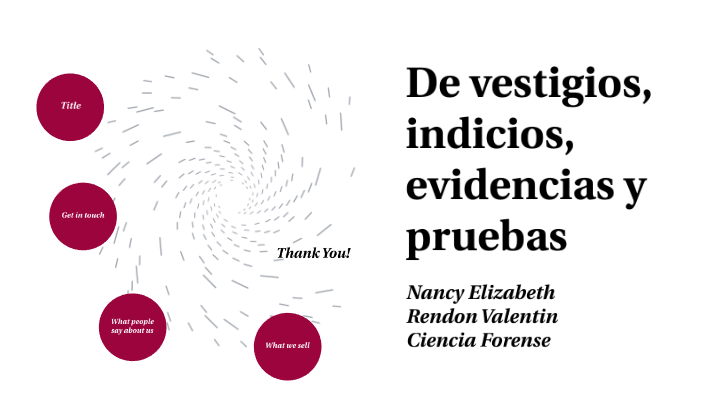 De Vestigios, Indicios, Evidencias Y Pruebas By Nancy Rendon On Prezi